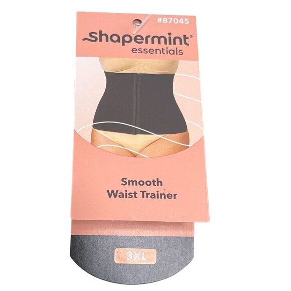 Shapermint Smooth Waist Trainer Black Stretch Size 3XL New with Tags - Picture 3 of 11